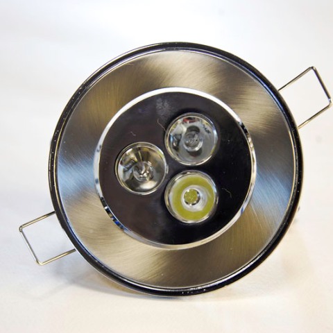 ЛЕД ЛУНИЧКИ за Вграждане 3LED 3x1W