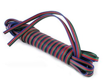 Четири жилен RGB Кабел за RGB LED Лента