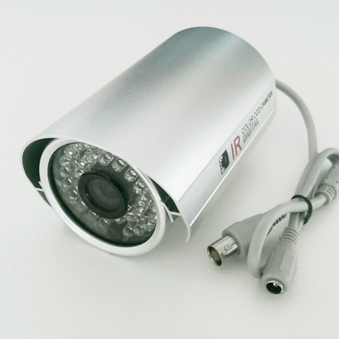 3.6mm CCTV Камера 600tvl Влагозащитена 1/4 CMOS 3.6mm CCTV Камера 600tvl Влагозащитена 1/4 CMOS