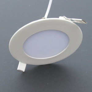 6W LED Панел за Вграждане Студено Бяла Светлина 6000К - Кликнете на изображението, за да го затворите