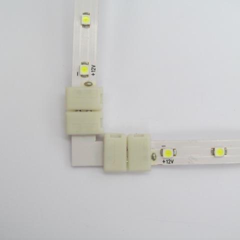 L - Конектор за LED Лента SMD3014 и SMD2835 - Кликнете на изображението, за да го затворите