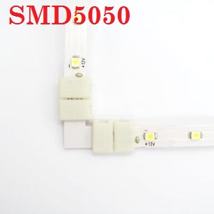 L - Конектор за Едноцветни LED Ленти тип SMD5050 и SMD5630 - Кликнете на изображението, за да го затворите