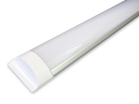 40W Слим LED Пано 120cm за Повърхностен Монтаж 4500K Натурално Бяла Светлина - Кликнете на изображението, за да го затворите