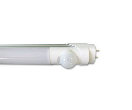 LED Пура T8 60см 9W 6000K Студено Бяла Светлина С PIR Датчик за Движение - Кликнете на изображението, за да го затворите