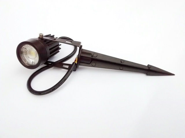 5W LED Градински Прожектор с Колче - 220V - Кликнете на изображението, за да го затворите