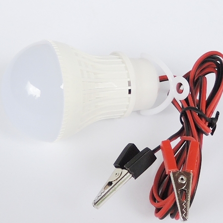 12V LED Крушка 6W Студено Бяла Светлина 6000K