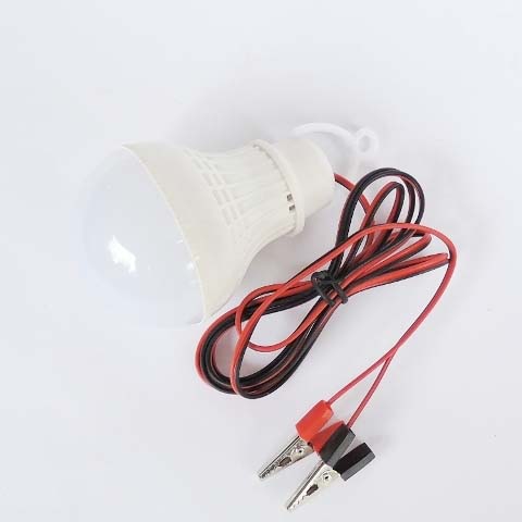 12V LED Крушка 3W Студено Бяла Светлина 6000К