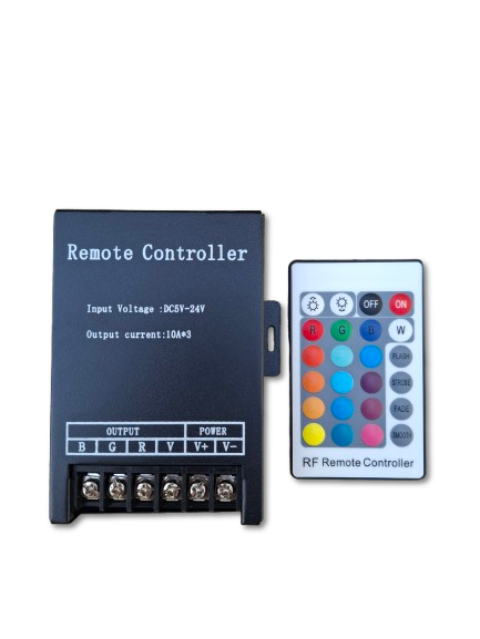360W LED Контролер за RGB Лента RF Дистанционно Управление 24 Бутона (13.24€ )