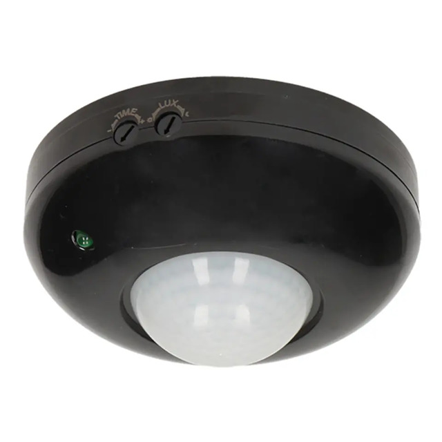 Сензор за движение за повърхностен монтаж 360º FOCUS IP20 - Черен(8.13€ )