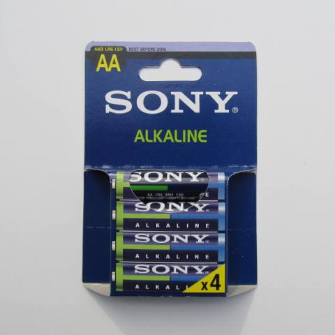 Алкални Батерии SONY - AA R6 1.5V - Блистер 4бр.