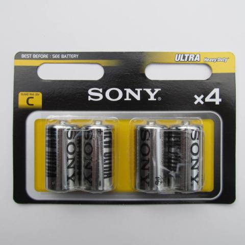 Батерии SONY - C R14 1.5V - Блистер 4бр.