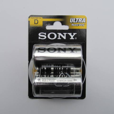 Батерии SONY - D R20 1.5V - Блистер 2бр.
