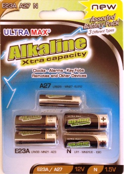 Комплект Батерии за Дистанционни управления на Аларми E23A-A27-N