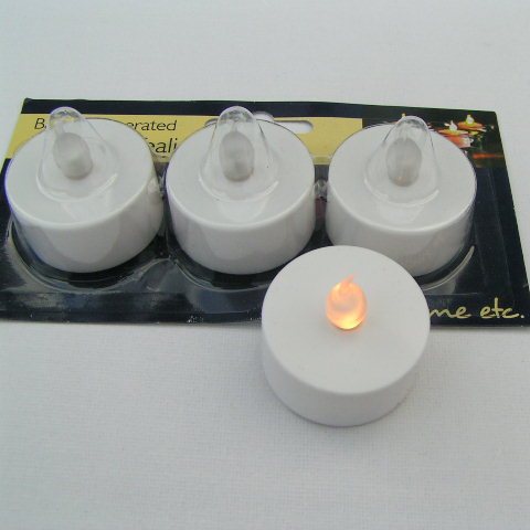 Декоративни LED Чаени Свещички - 3бр