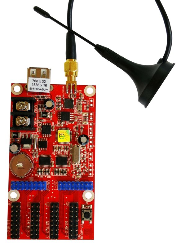 Контролер за Едноцветни LED Дисплеи 384x64 - 4xHUB12