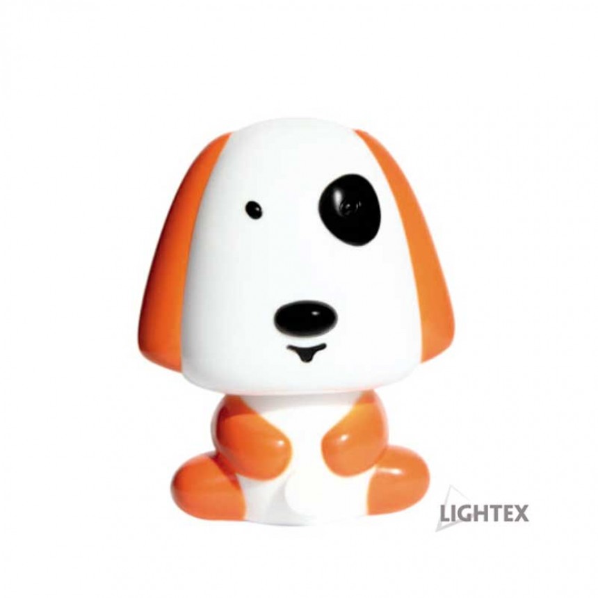 LED нощна лампа за контакт PUPPY 0.4W 220V 4000K Lightex