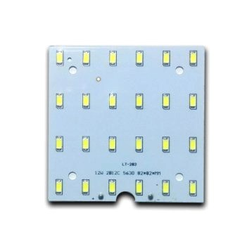 12W LED Светодиодна Платка 3000K Топло Бяла Светлина - Квадрат 12W LED Светодиодна Платка 3000K Топло Бяла Светлина - Квадрат