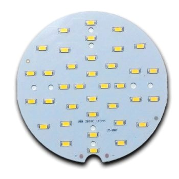 18W LED Светодиодна Платка 4500K Бяла Светлина - Кръгла