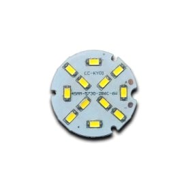 6W LED Светодиодна Платка 6000K Студено Бяла Светлина - Кръгла