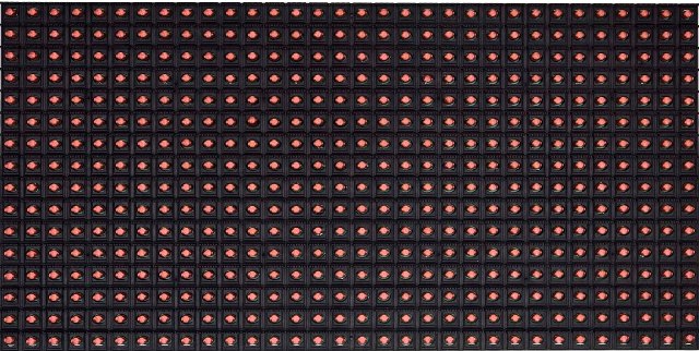 Син LED Панел P10- 32x16 - IP20 - HUB12