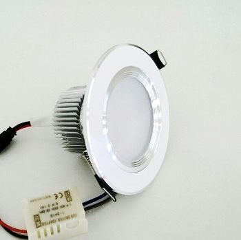 LED SMD Луна за Вграждане 3W - Студена Светлина 6000К