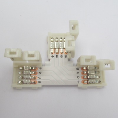 T - Конектор за RGB LED Лента SMD5050