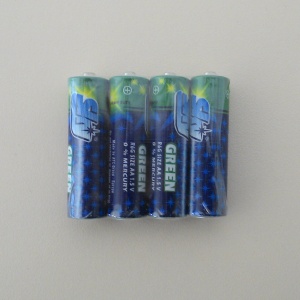 Батерии SKY Green - AA R6 1.5V - Комплект 4бр.