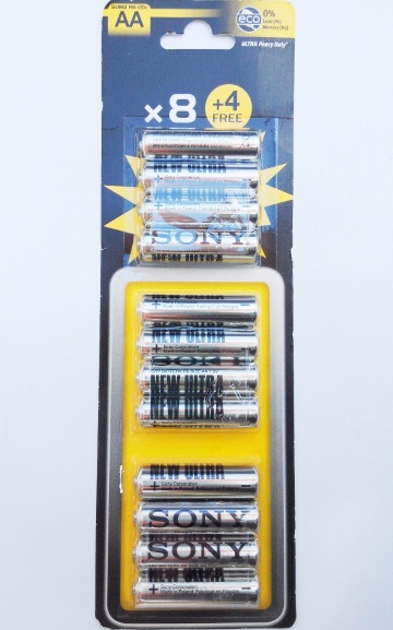 Батерии SONY - AA R6 1.5V - Блистер 12бр.