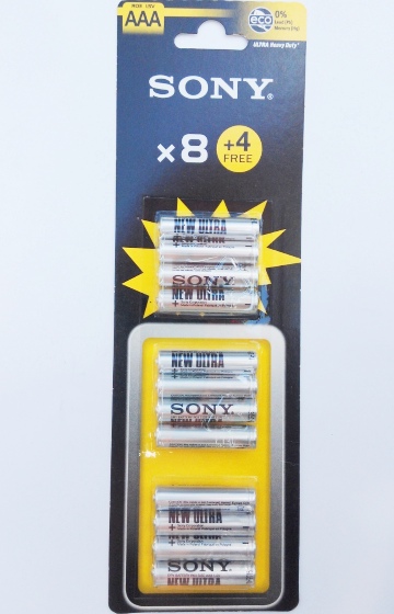 Батерии SONY - AAA R03 1.5V - Блистер 12бр.