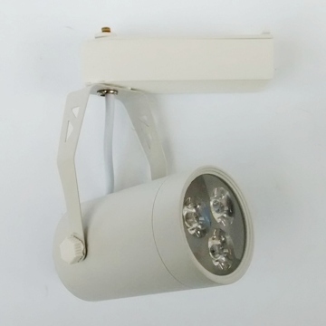 3W Бял Релсов Прожектор Топлo Бяла Светлина 3000K - Кликнете на изображението, за да го затворите