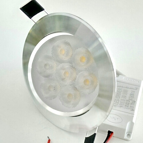 ЛЕД Луни за Вграждане 7W Неутрална Светлина 4500К - Кликнете на изображението, за да го затворите