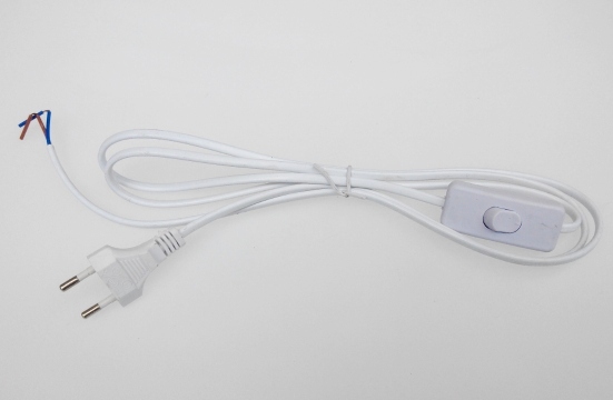 Захранващ кабел с ключ за Модулна LED Пура T5 - Кликнете на изображението, за да го затворите