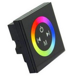 Touch RGB LED Контролер - Ключ за Стена 144W - Кликнете на изображението, за да го затворите