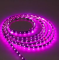 Комплект Розова LED Лента 5 метра 300 leds SMD2835 24W + Димер и Захранване - Кликнете на изображението, за да го затворите