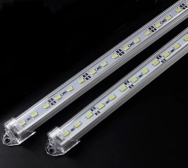 12W Топло Бяла - Твърда LED Лента SMD5730 IP65 Влагозащитена - Кликнете на изображението, за да го затворите