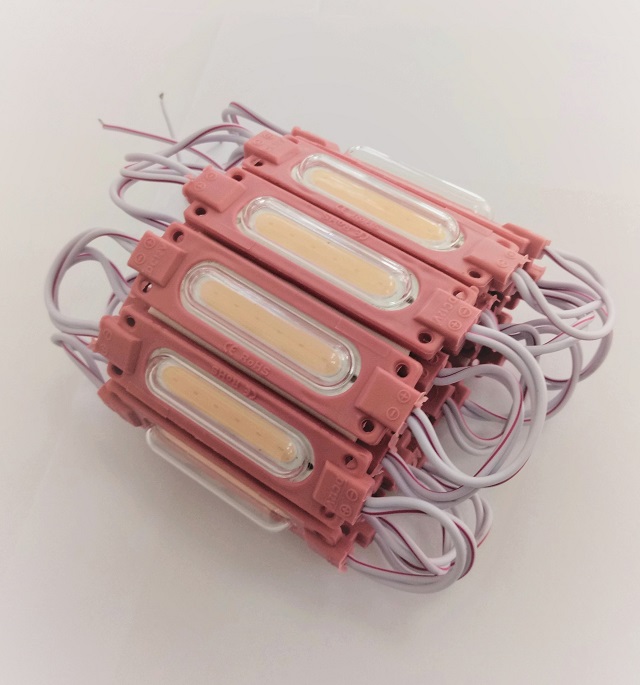 1W 12V COB LED Светодиоден модул IP65 - Светло Лилав - Кликнете на изображението, за да го затворите