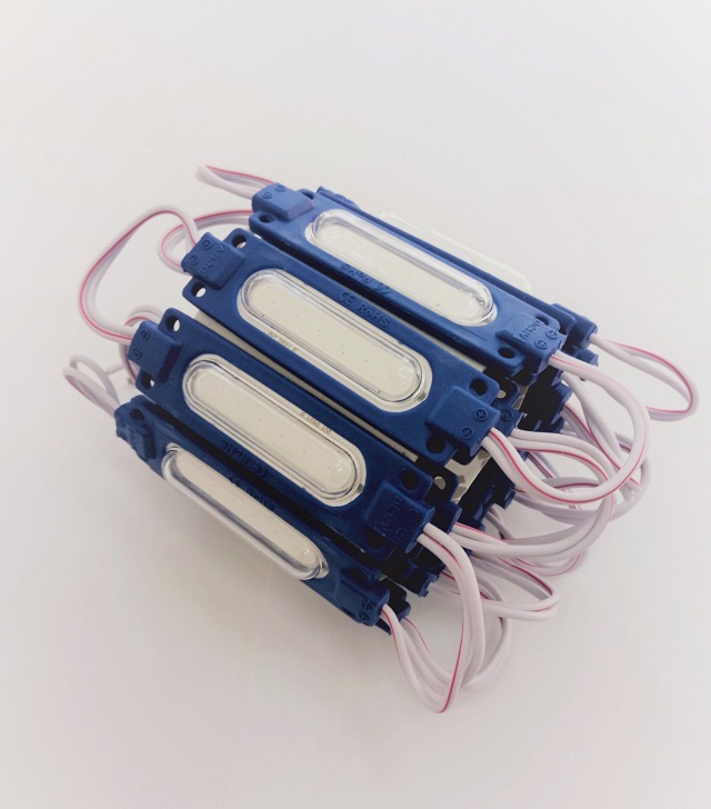 1W 12V COB LED Светодиоден модул IP65 - Син 1W 12V COB LED Светодиоден модул IP65 - Син