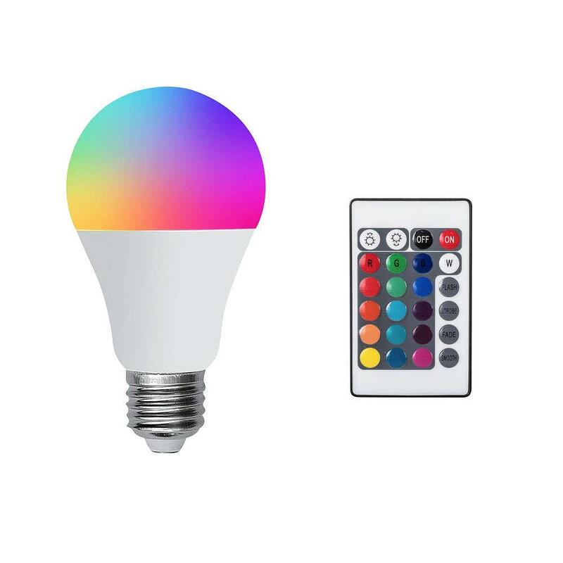 LED RGB Крушка E27/9W/230V димируема 6000K