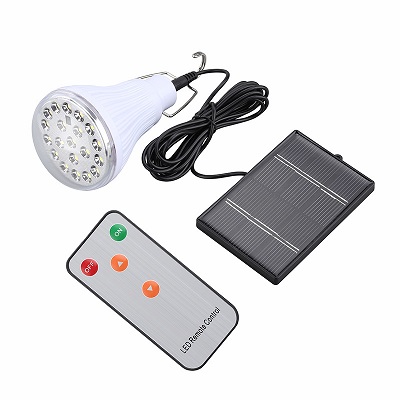 5W Соларна LED Крушка с Дистанционно Управление
